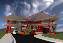 Render del Parque Fantástico en Camagüey