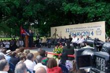 Ministro Rodrigo Malmierca inauguró oficialmente FIHAV 2014