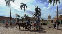 Santiago de Cuba presente en Trinidad y también viceversa