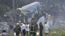 Accidente aéreo en La Habana