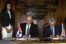 Portuarios de Cuba y Estados Unidos firman convenios de colaboración