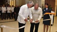 Presidente cubano inaugura el Grand Hotel Packard