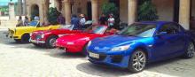 Exhibición de autos deportivos entre Rutas y Andares