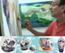 Ernesto García Peña y su obra para el proyecto Arte en Casa de Artex