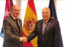 Vicepresidente del Consejo de Ministros cubano visita España