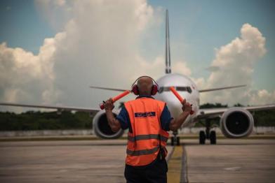 Arribo de viajeros a Cuba